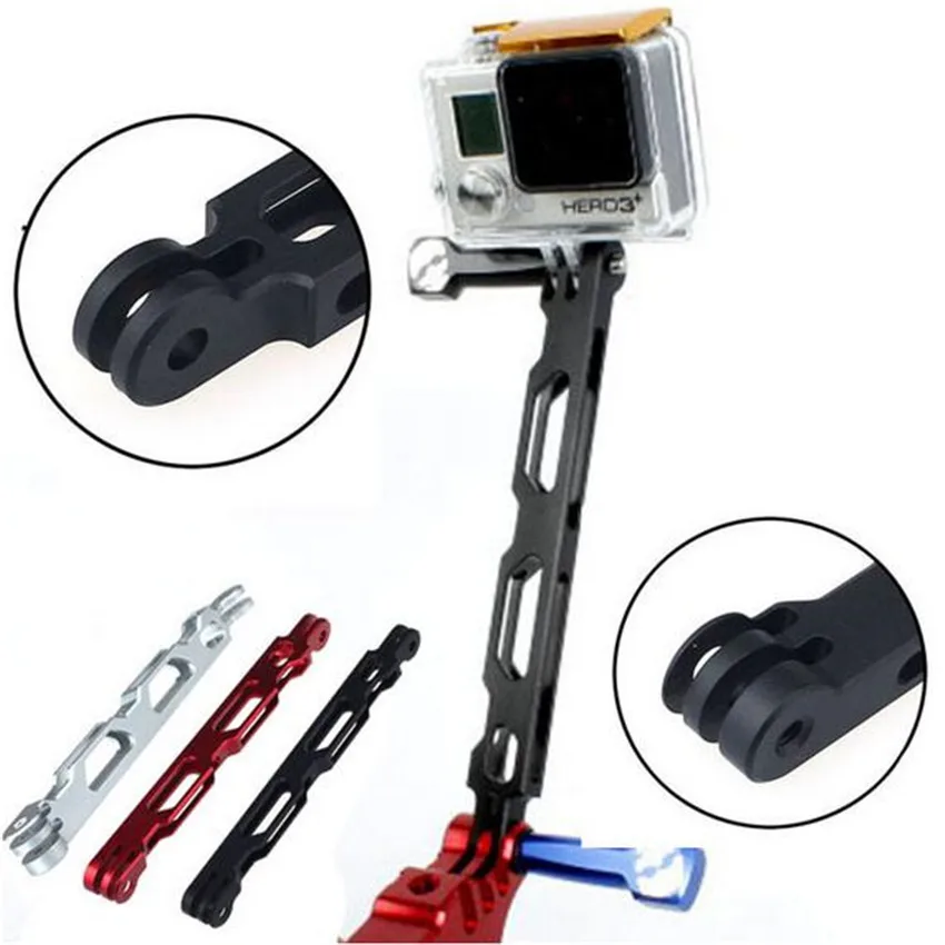 Алюминиевый держатель для селфи CENINE с ЧПУ монопод 16 см GoPro Hero 3 4 + аксессуары