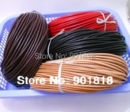 XINYAO 10 м/лот 3 мм диаметр ожерелье кожаный шнур веревка из натуральной кожи DIY браслет аксессуары для изготовления ювелирных изделий F593