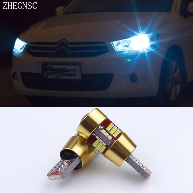 2pcs T10 W5W Canbus No Error LED Side Parking Light Marker For Citroen C4 C5 C3 Grand Picasso Berlingo Xsara Saxo C1 C2 Ds3 | Автомобили и