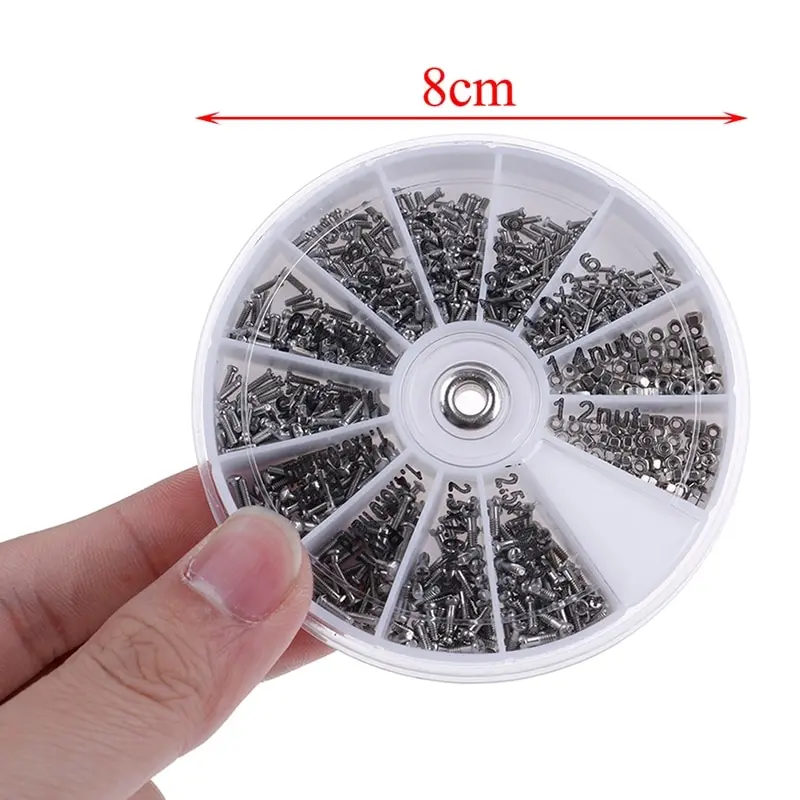 1 комплект микро очки солнцезащитные телефон винты для очков гайки отвертка