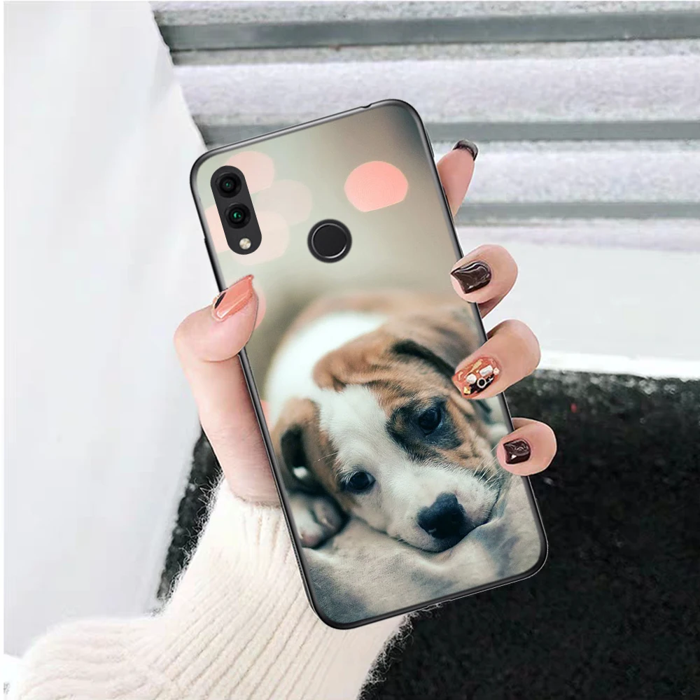 Немецкая овчарка клиент высококачественный силиконовый чехол для Huawei honor 6A 7A Pro 7X