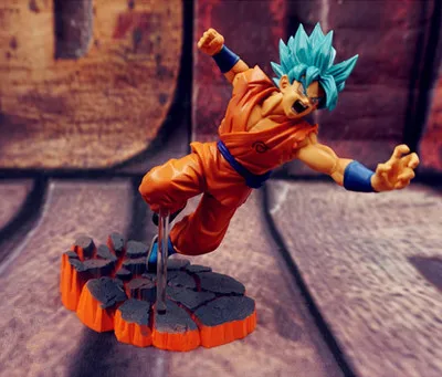 Аниме Dragon Ball Z Super Saiyan Son Goku VS Gold Frieza фигурка ПВХ экшн Коллекция Модель игрушки с
