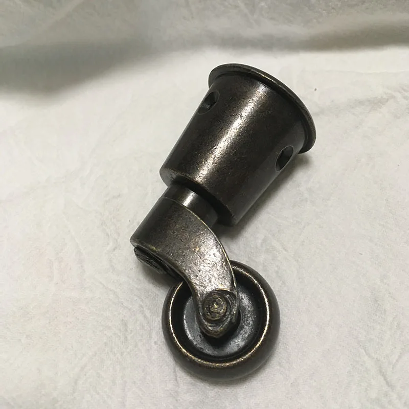 2 шт./лот винтажный мини ролик с круглыми чашками универсальная колесная мебель