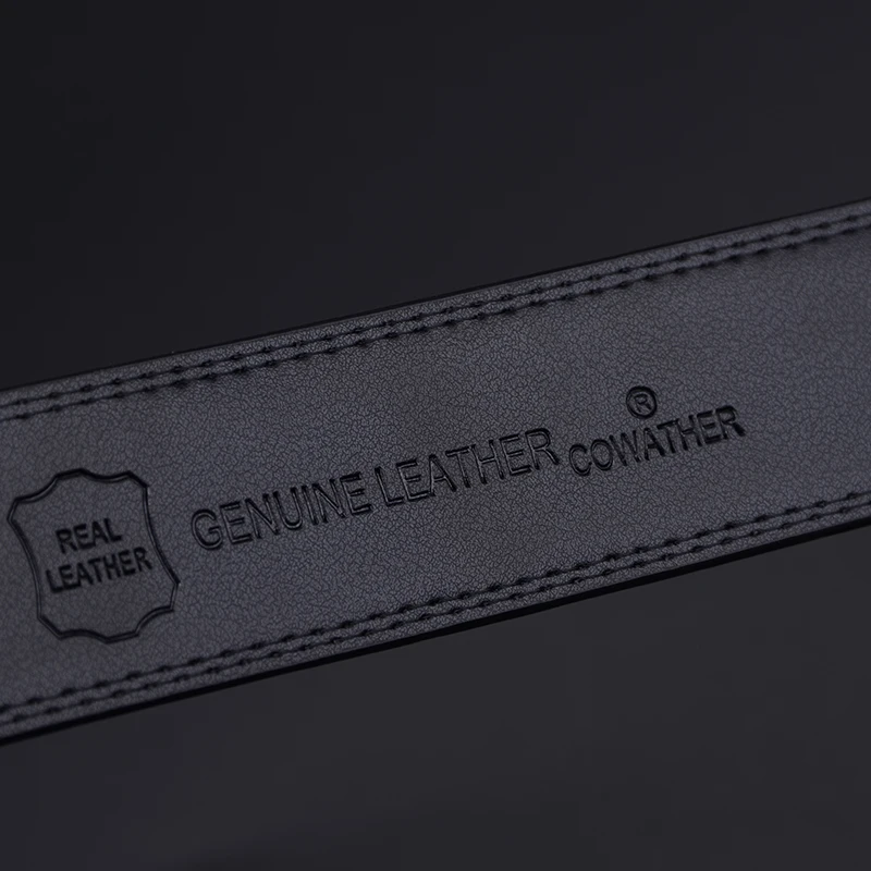 COWATHER 2019 роскошные ремни для мужчин корова натуральная кожа мужской ремень