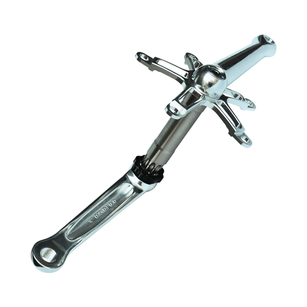 AL7075 CNC велосипед Crankset для MTB дорожного велосипеда Brompton Crank Set BCD130 складной Arm длина