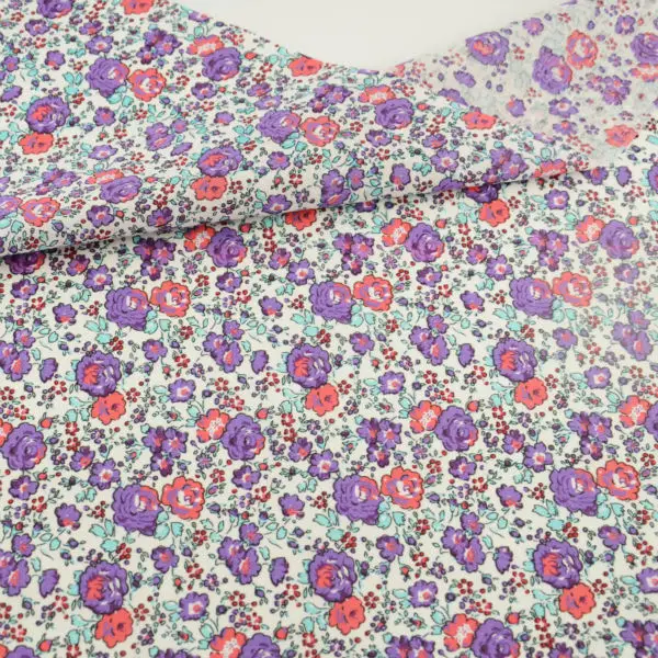 Платье для куклы тильда с цветочным принтом 100% хлопок | Дом и сад