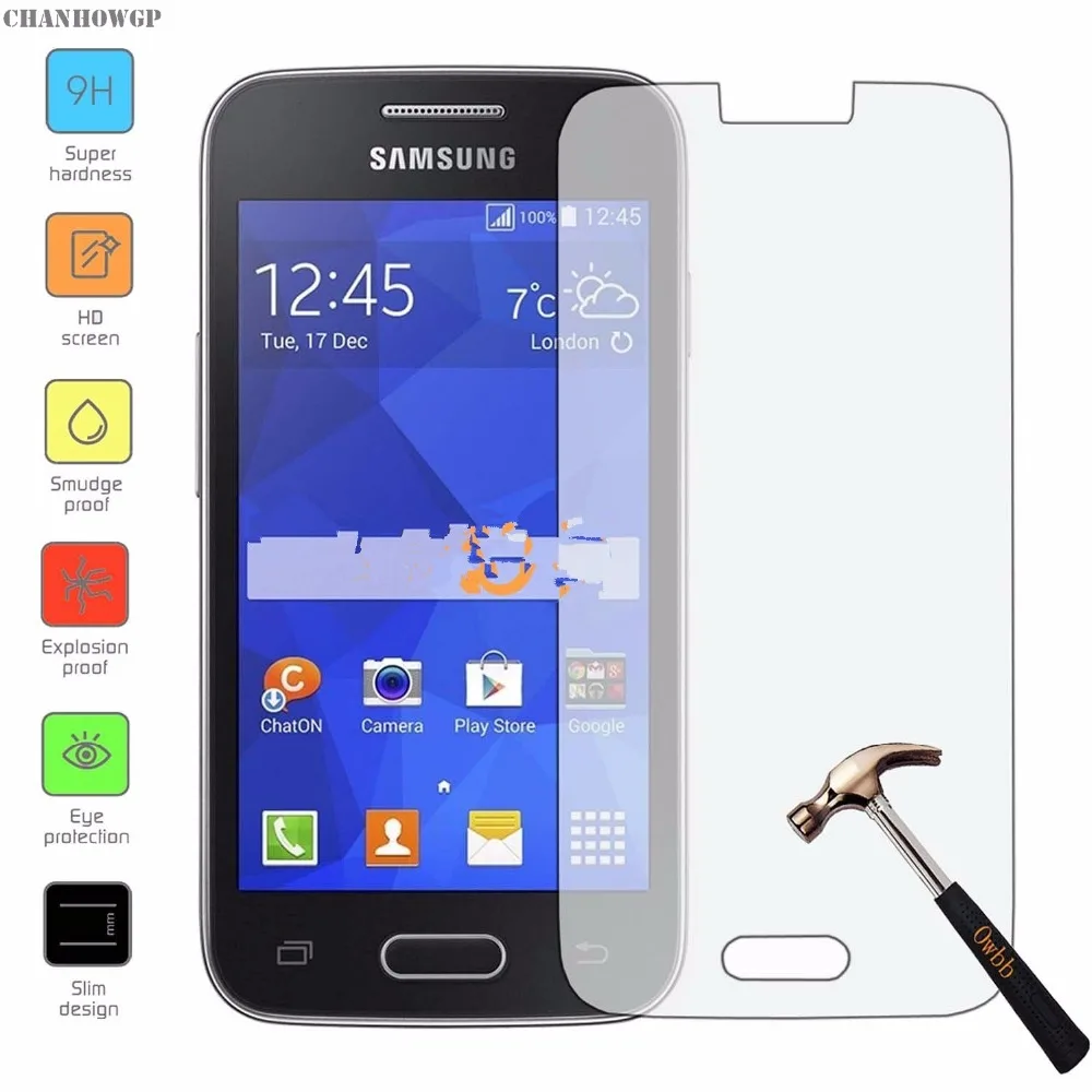 Закаленное стекло для защиты экрана Samsung Galaxy Ace 4 Neo SM G318H Trend 2 Lite Dous V Plus G313H Ace4 Nxt
