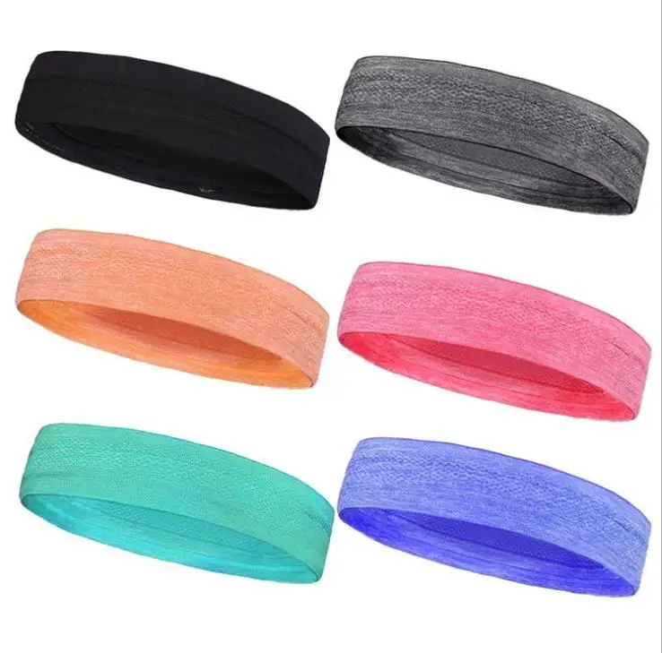 Силиконовые противоскользящие Упругие Sweatband HairBand Спорт повязка Для мужчин