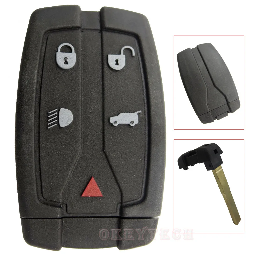OkeyTech 5 кнопок 315/433 МГц ID46 PCF7945 Автомобильный Дистанционный ключ для Land Rover для Range Rover freelander 2 LR2 спортивный пульт дистанционного управления