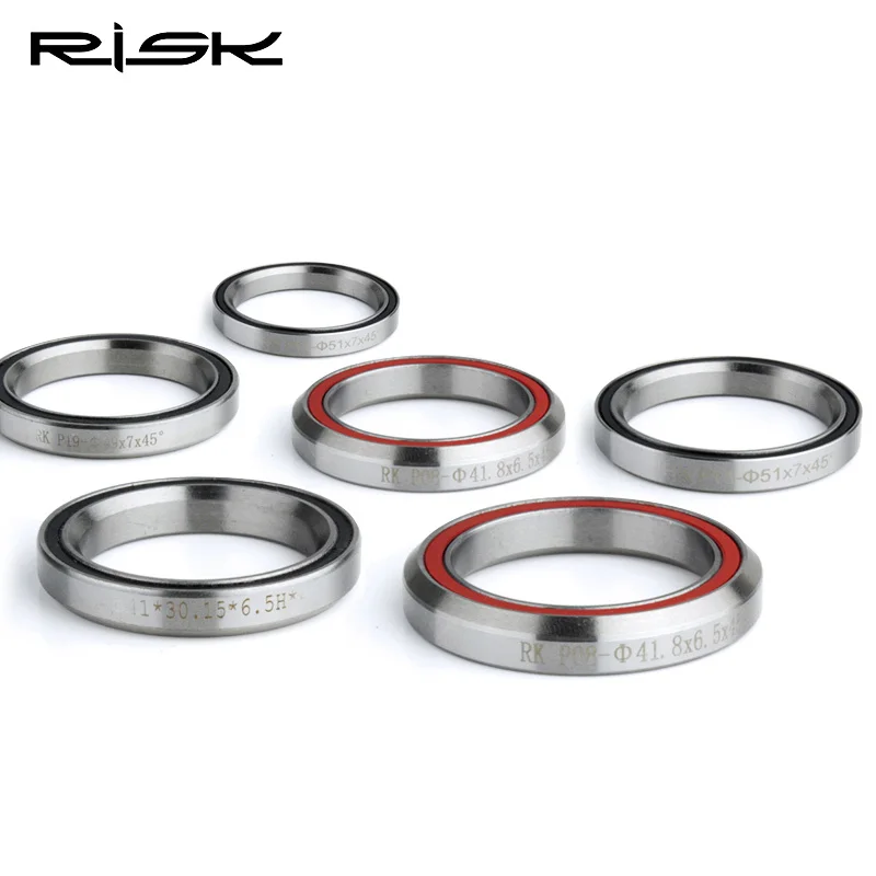 

Bicycle Bearing 41/41.8/47/49/52mm General Headset Repair Bearings For 28.6/44/30mm Mountain Bike Steel Bearing