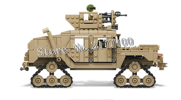 KAZI 10000 военная техника серии M1A2 Abrams основной боевой танк Модель Строительный блок классический 2 в 1 игрушки для детей