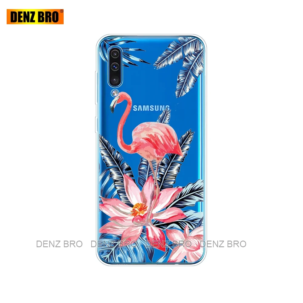 34690 Чехол-бампер для samsung Galaxy A50, силиконовая прозрачная задняя крышка, чехол для телефона samsung A50 A505 A505F SM-A505F, мягкий чехол 6,4 - Цвет: 34690