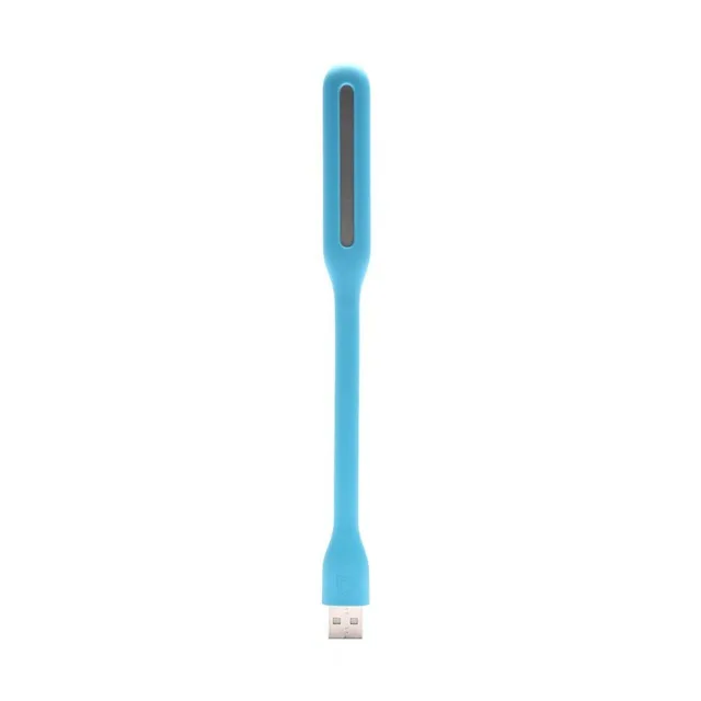 Портативный Новое прибытие Xiaomi Мини небольшой USB портативный светильник гибкий съемный usb-вентилятор для Xiomi Redmi Портативный светодиодный светильник с переключателем Управление, 5 В/2 - Цвет: Blue Light