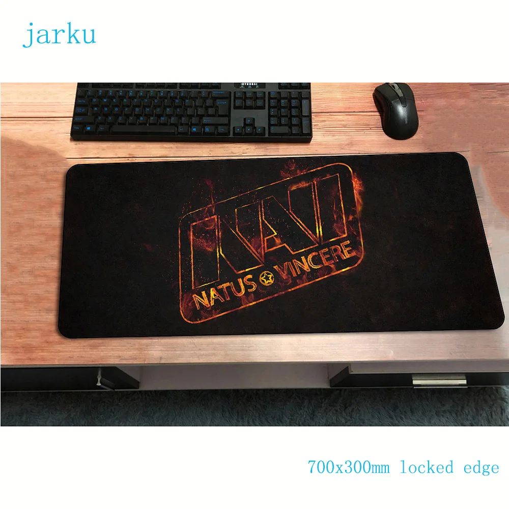 Коврик для мыши natus vincere 700x300x3 мм компьютерный коврик геймпад xl игровой офисный