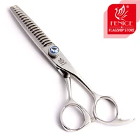 fenice professional 6 0 inch hair cutting thinning scissors 18 teeth barber shop beauty hairdressing styling shears