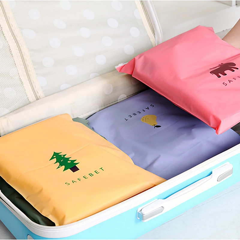 Мультфильм путешествия водонепроницаемый багаж нижнее белье Упаковка куб