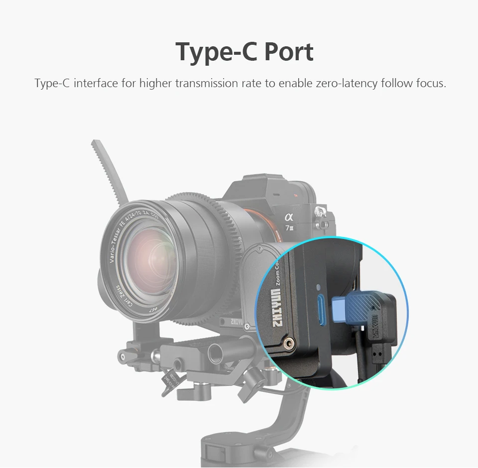 Zhiyun CMF-03(Lite) CMF-04(Max) сервопривод для переноса фокусировки/контроллер масштабирования, применимый с Zhiyun Crane 3 LAB& Weebill