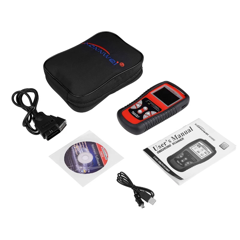 QUIDUX Новый KW830 OBD2/EOBD Диагностики Авто Сканер Код Ошибки Чтения Диагностический