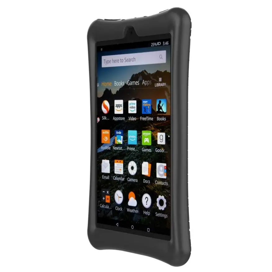 Высококачественный защитный чехол кожаный силиконовый для Amazon Kindle Fire HD 8 легкий