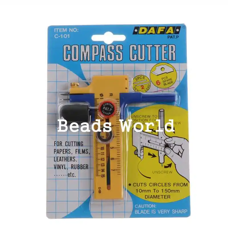 1 шт. желтый компас круглый нож для резки арки сделай сам режущие инструменты