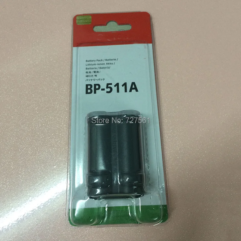 BP-511A Батареи BP 511A BP511A 511 Цифровой Литий Камеры Аккумулятор Для Canon EOS 300D D30 D60 10D 20D 30D
