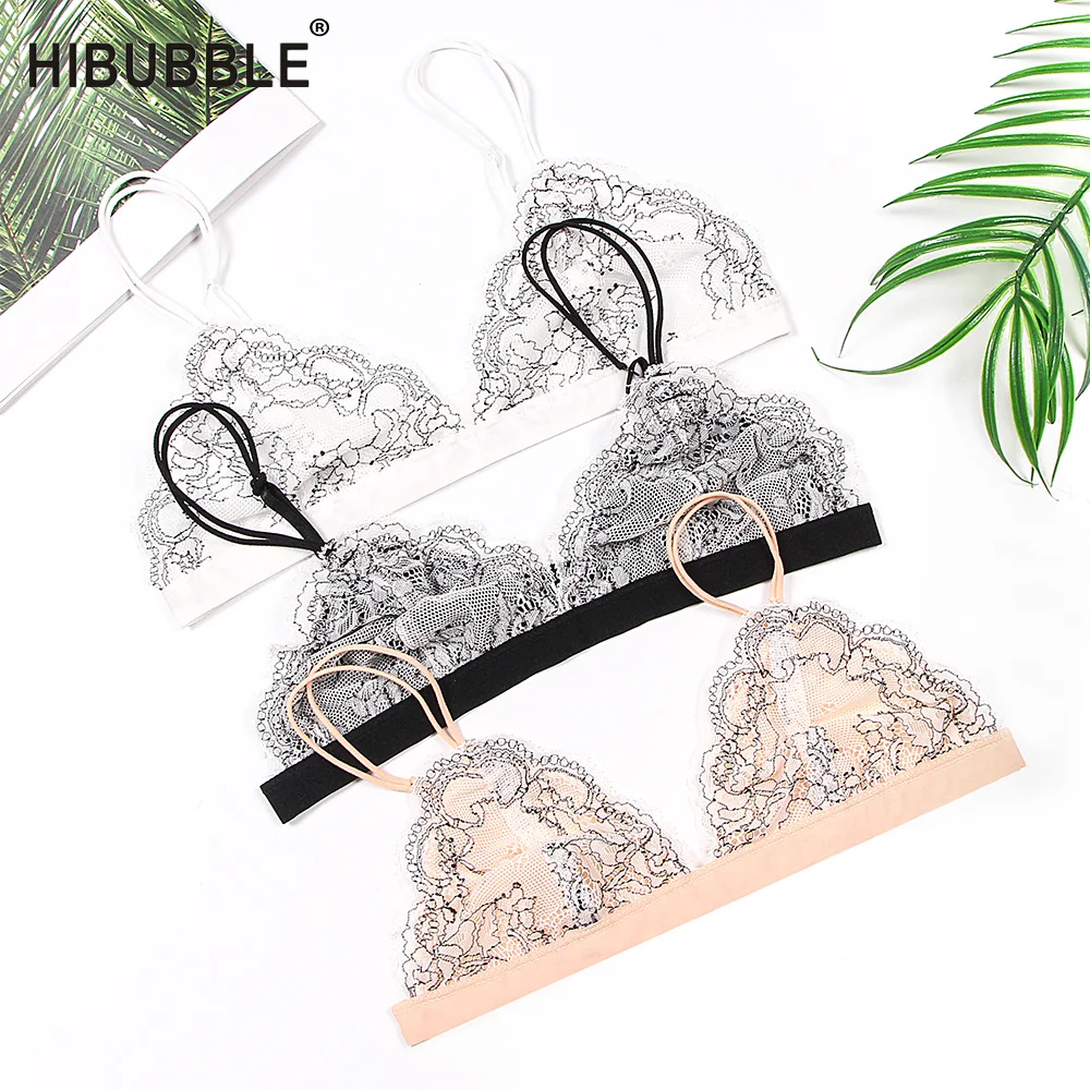Брендовый тонкий сексуальный бюстгальтер HIBUBBLE с эффектом пуш-ап для женщин без
