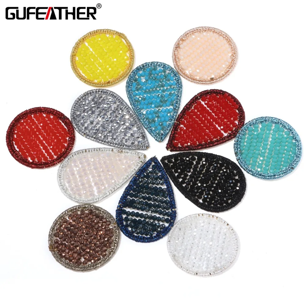 GUFEATHER M300 jewelry accessories earring crystal hand made findings diy pendant charms earrings making | Украшения и аксессуары