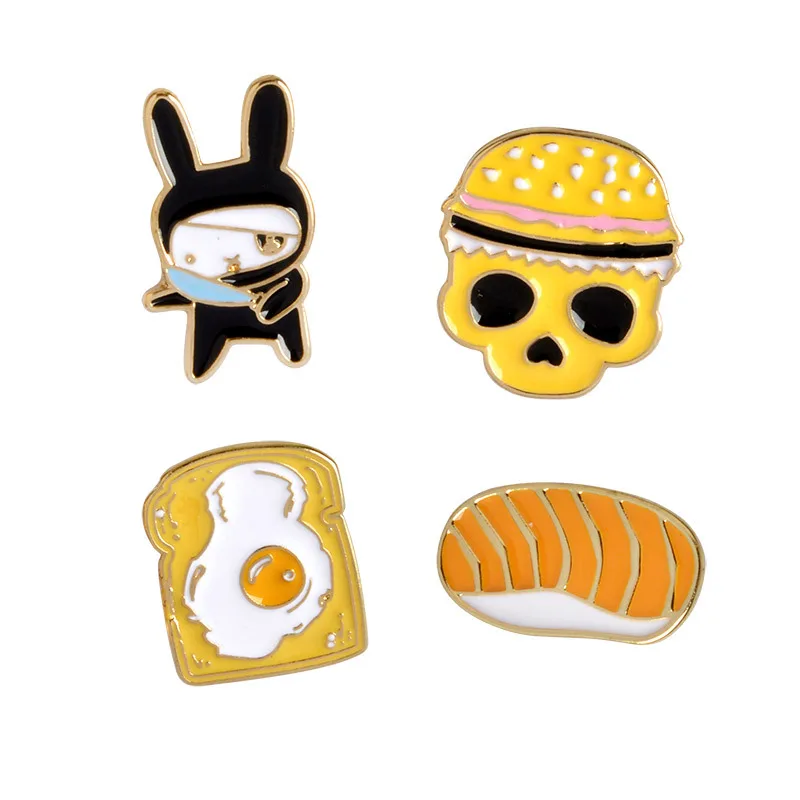 Креативная Корейская брошь с рисунком ювелирное изделие каваи кролик-Изгой