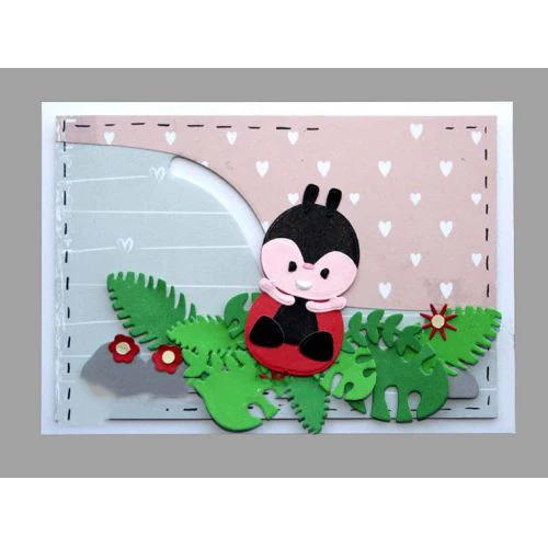 _ Металлические Вырубные штампы вырезанные 2019 комбинация животных скрапбукинг