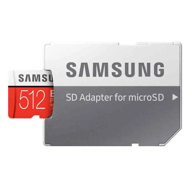 карта памяти Оригинальный samsung 512 гб Новая Micro SD картао де карты TF Class 10 MicroSDXC U3 EVO PLUS