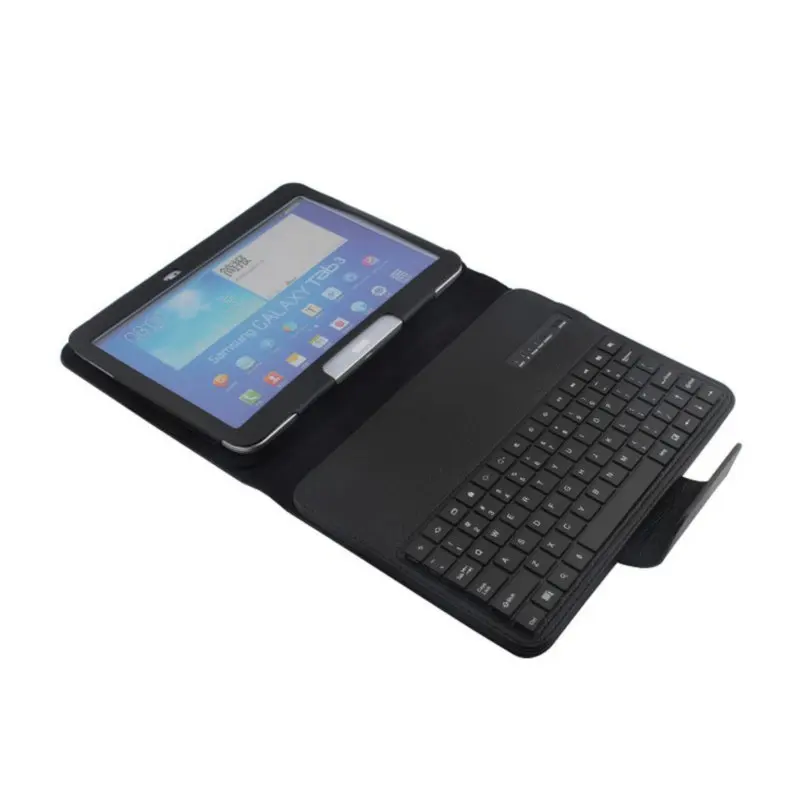 Чехол для планшета Samsung Tab.3 10 1 дюйма P5200 T530 с беспроводной Bluetooth клавиатурой и
