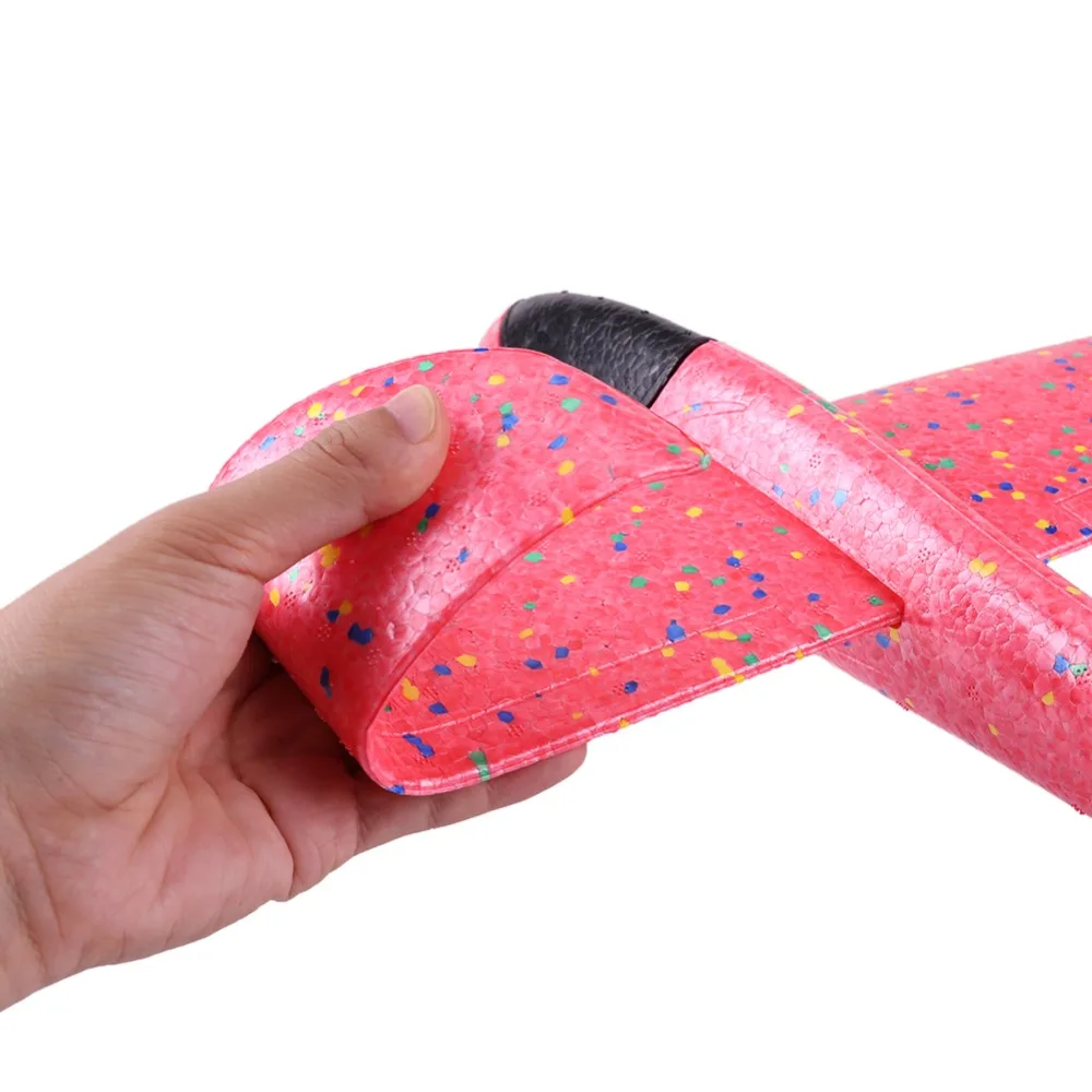 

DIY EPP Foam LED Light Hand Throw Airplane Aircraft Model Launch Glider Plane Party Flying Glider Planes Aeroplane Kids Game Toy