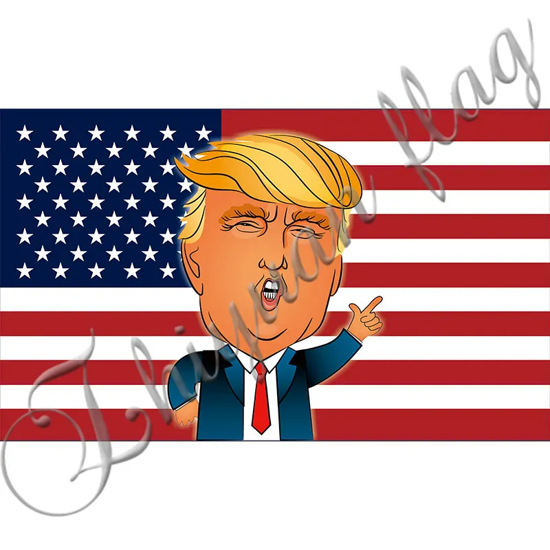 

Флаг "Трамп" баннер, 90X150CM флаг из полиэстера, trump USA американский флаг