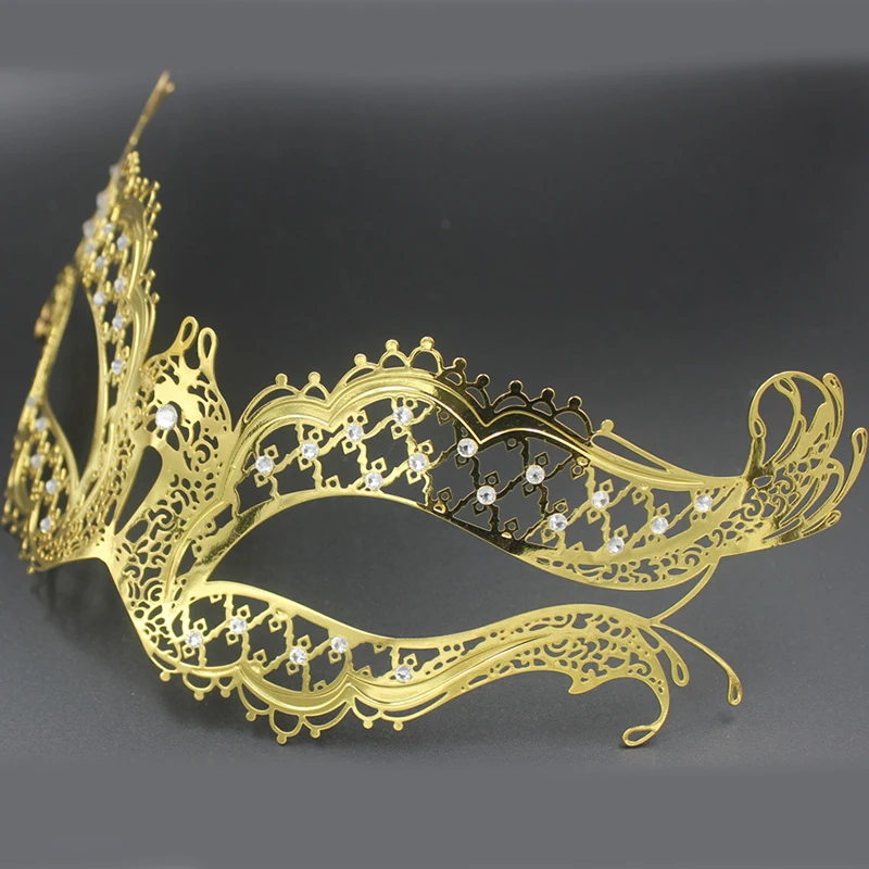 Черная лазерная резка Дневники вампира Елена стразы на Хэллоуин Венецианская