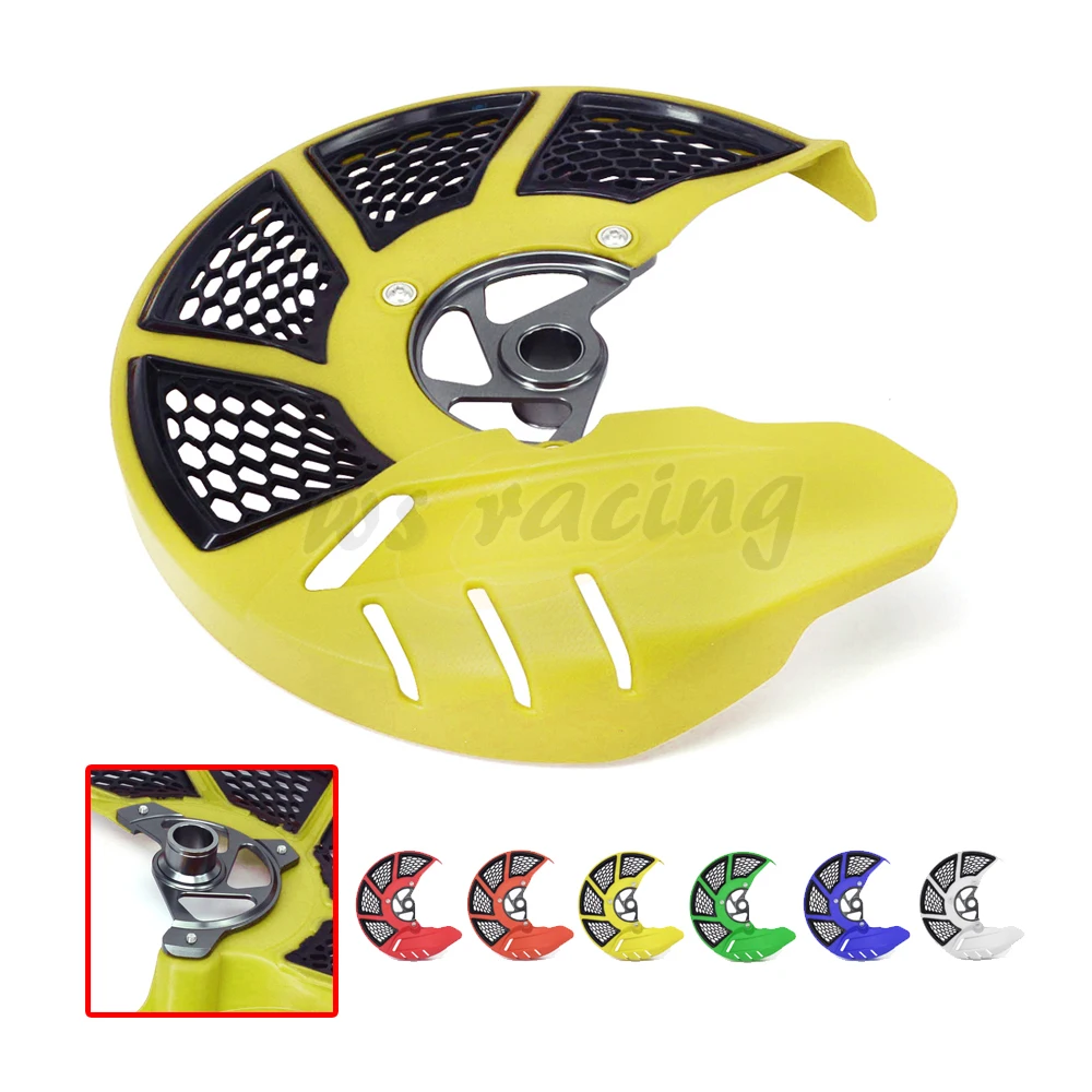 

Motorcycle Front Brake Disc Rotor Guard Cover Protector For SUZUKI RMZ250 RMZ 250 2007-2019 RMZ450 450 2005-2019 RMX450Z 10-17