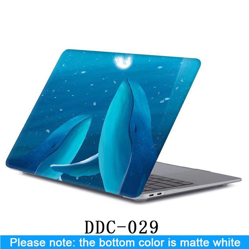 DDC-029 Чехол для ноутбука Apple MacBook Air Pro retina 11 12 13 15 для mac book NEW Pro 13,3 15,4 дюймов A1706 A1932+ чехол для клавиатуры - Цвет: DDC-029