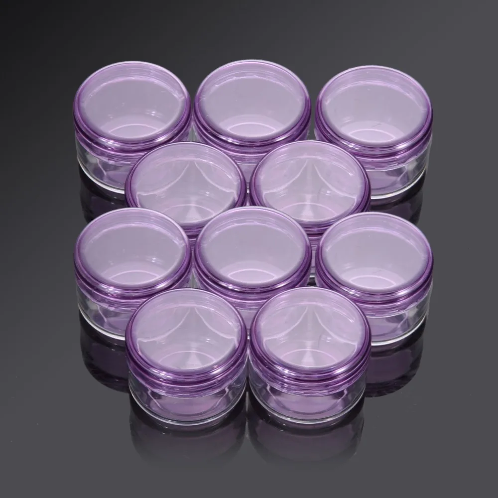Высококачественные косметические пустые банки 5 г/мл 10 шт. контейнер для крема