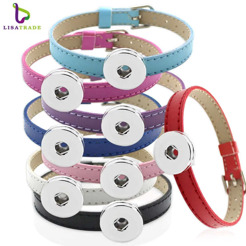 10 шт.! Браслет застежка из искусственной кожи 8 мм|button bracelet|snap button braceletaccessories bracelet |