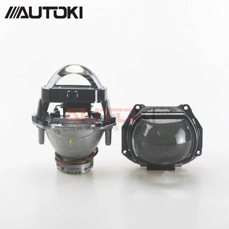 Autoki 2018 Новый 3 0 дюймов hella 5 квадратная линза HID Биксеноновая фара проектор