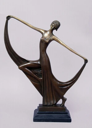 Медные украшения изящные скульптурные статуи Будды из латуни bronce Antiguo для