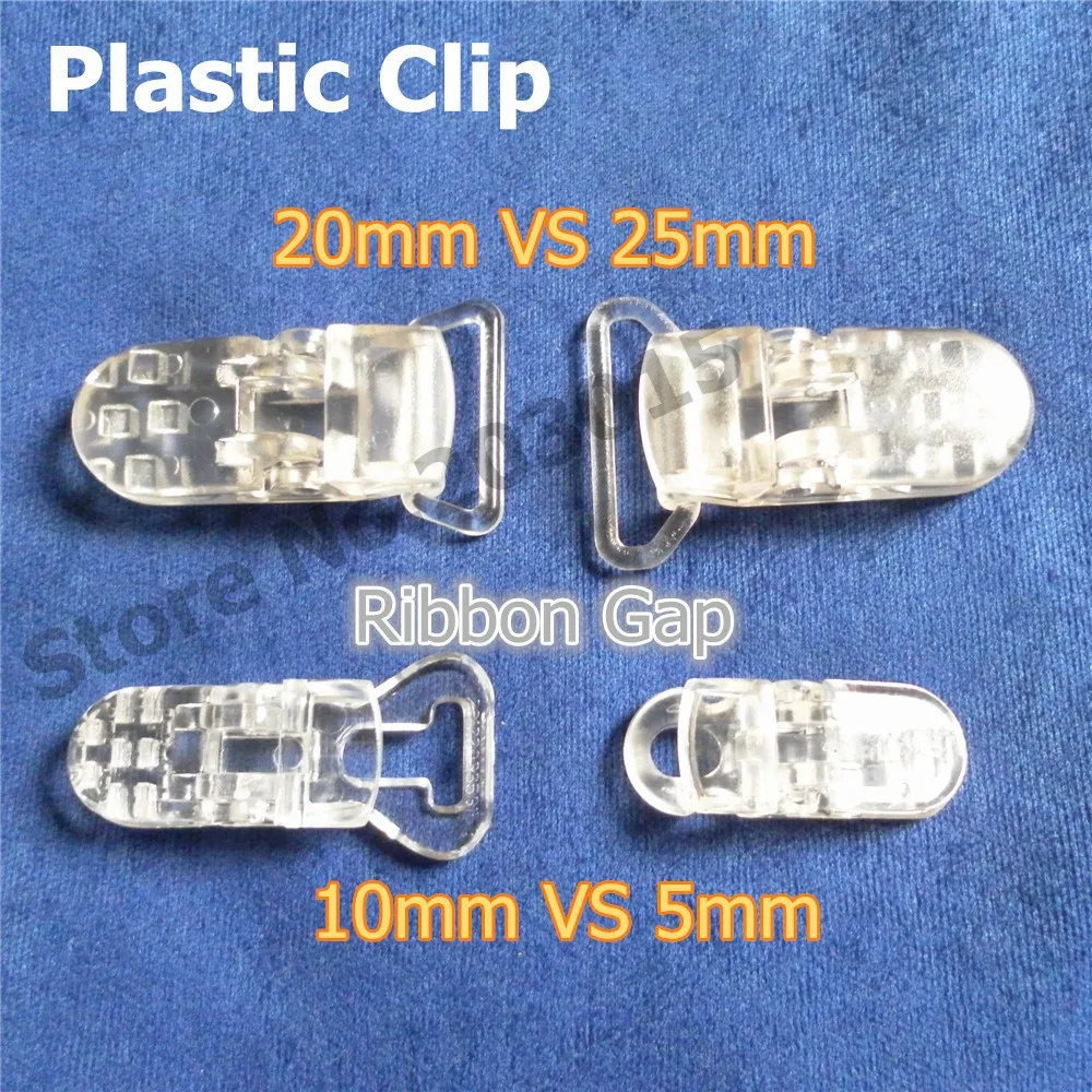 50 шт. 20 мм лента разрыва прозрачный Кам Пластик детская пустышка на цепочке с