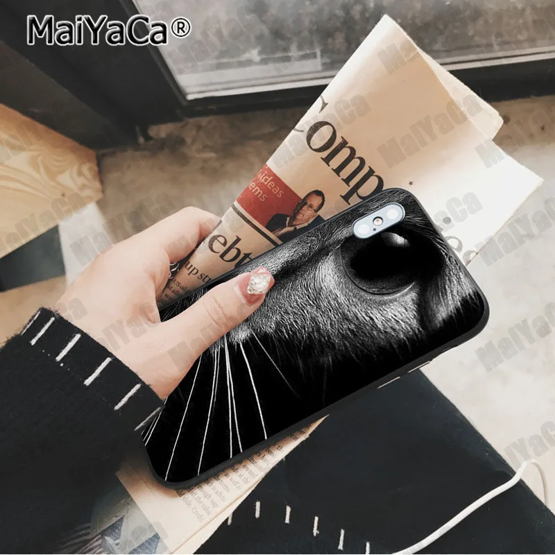 MaiYaCa милый Британский короткошерстный кот Новинка чехол для телефона Fundas чехол для Apple iphone 11 pro 8 7 66S Plus X XS MAX 5S SE XR чехол