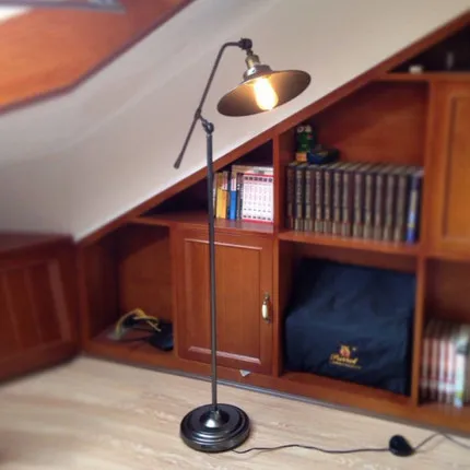 Напольная Лампа для гостиной креативная ретро лампа Северной и американской