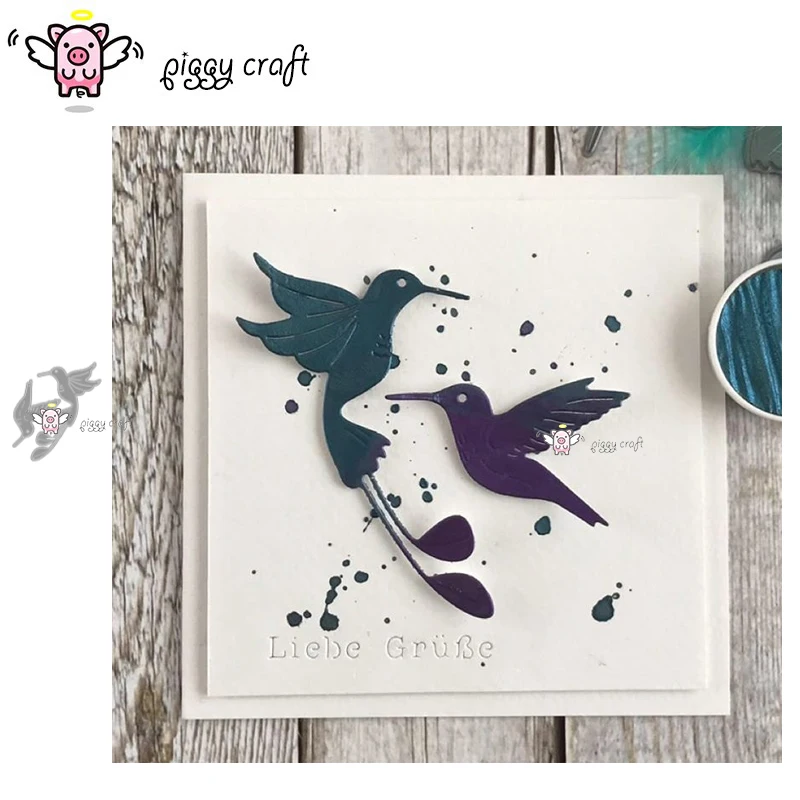 Металлические Вырубные штампы форма для вырезания колибри Kolibri скрапбукинга