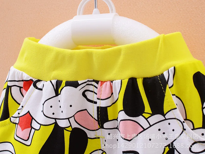 fashion baby boys girls Clothes set Kids Minnie Vest +short pant summer style sport suit Children Clothing cartoon mickey sets | Детская