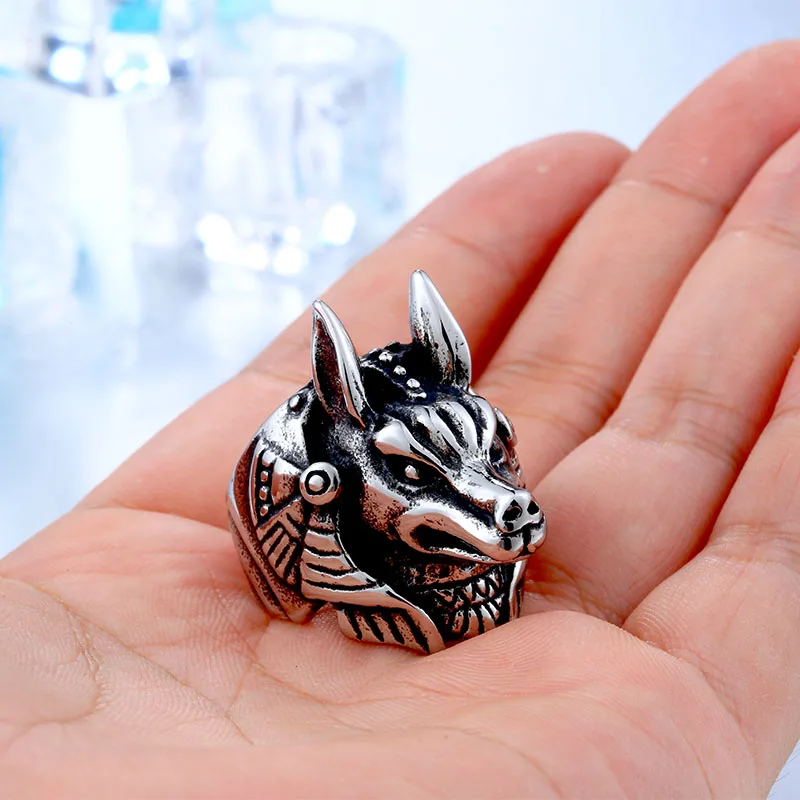 Байер 316L Нержавеющая сталь Лига-Легенда игры Nasus роль кольцо для Для мужчин Одежда высшего качества украшения BR8-391