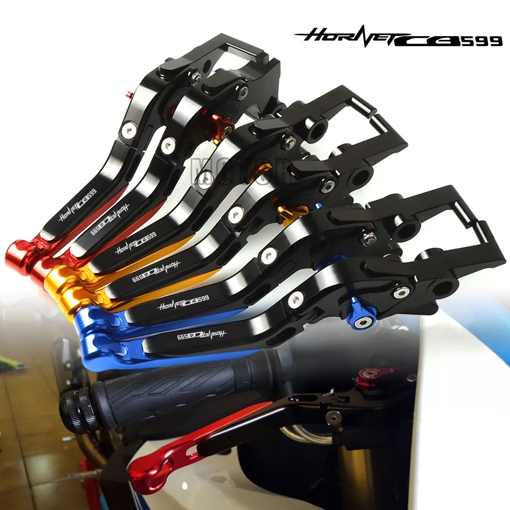 Для Honda CB599/CB600 HORHET/CB500F 1998 2006 Мотоцикл с ЧПУ Регулируемые Складные Выдвижные
