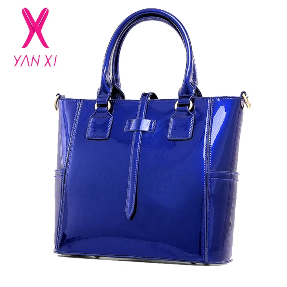 Yanxi Новый Интернет-магазин fashion леди плечо Сумка Дизайнерские синие сумки
