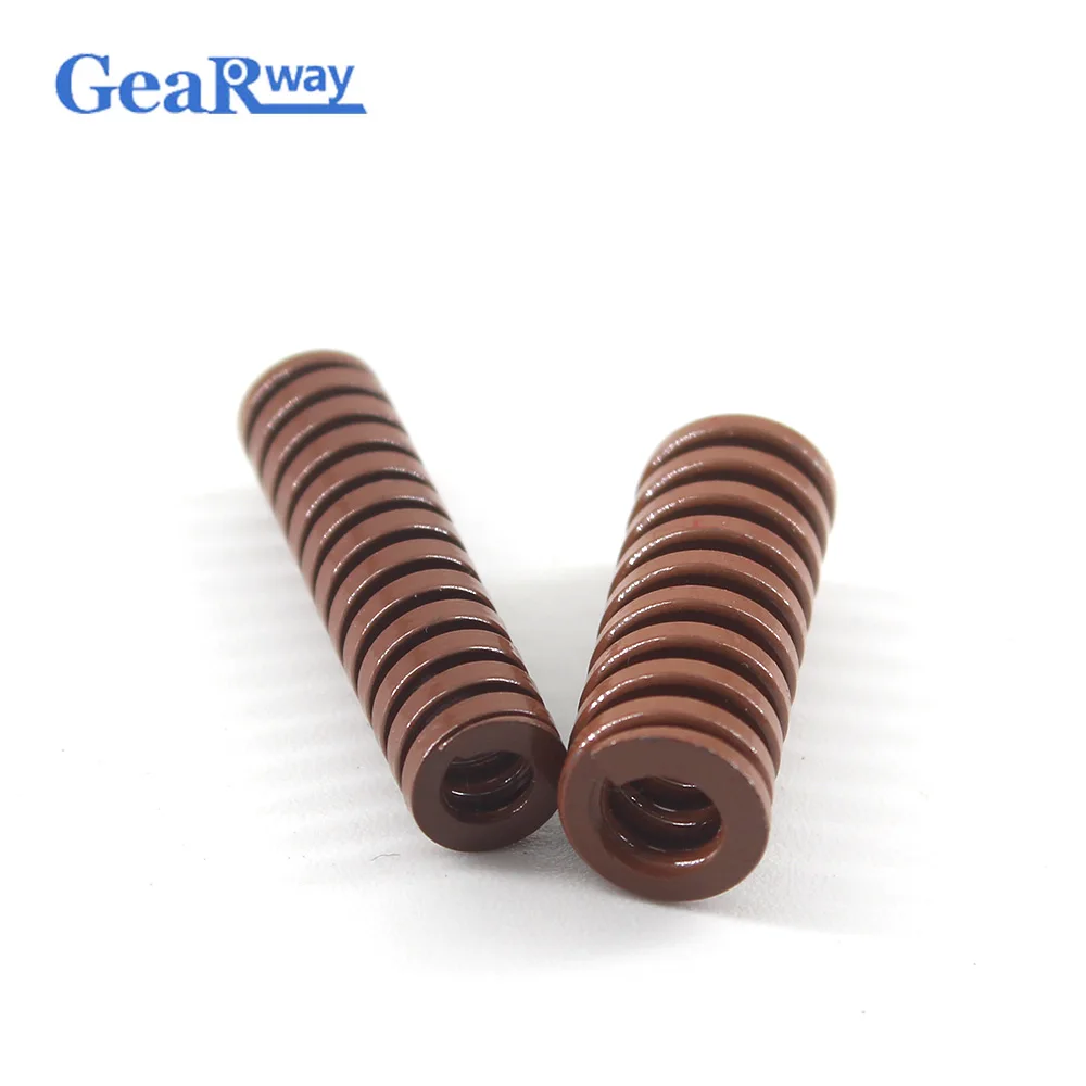 Коричневая пружина для сжатия Gearway 24% TB25x60/25x6 5/25x7 0/25x9 5/25x100 мм сжатия|Пружины| |