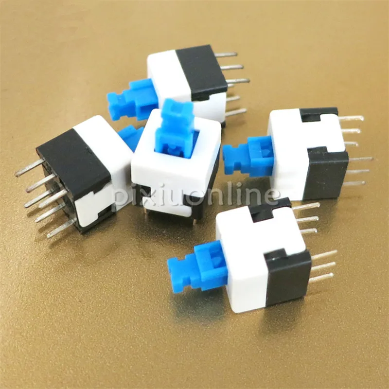 5 шт./лот J273 микро самоблокирующийся кнопочный переключатель Сделай Сам цепь